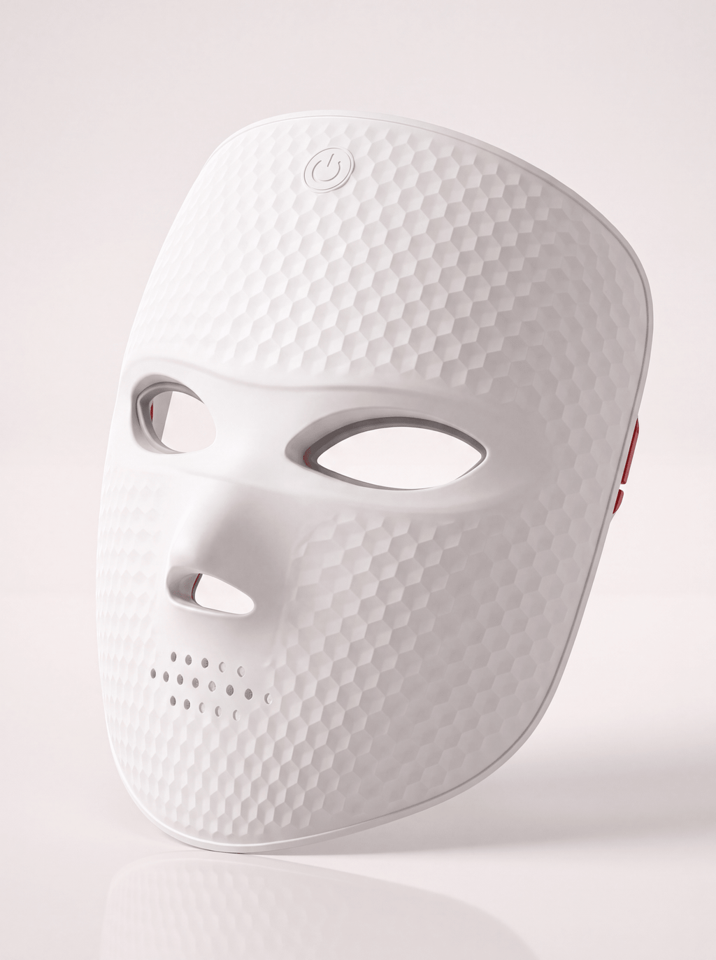 LumaGlow LED face mask textured silicone variant studio hero shot