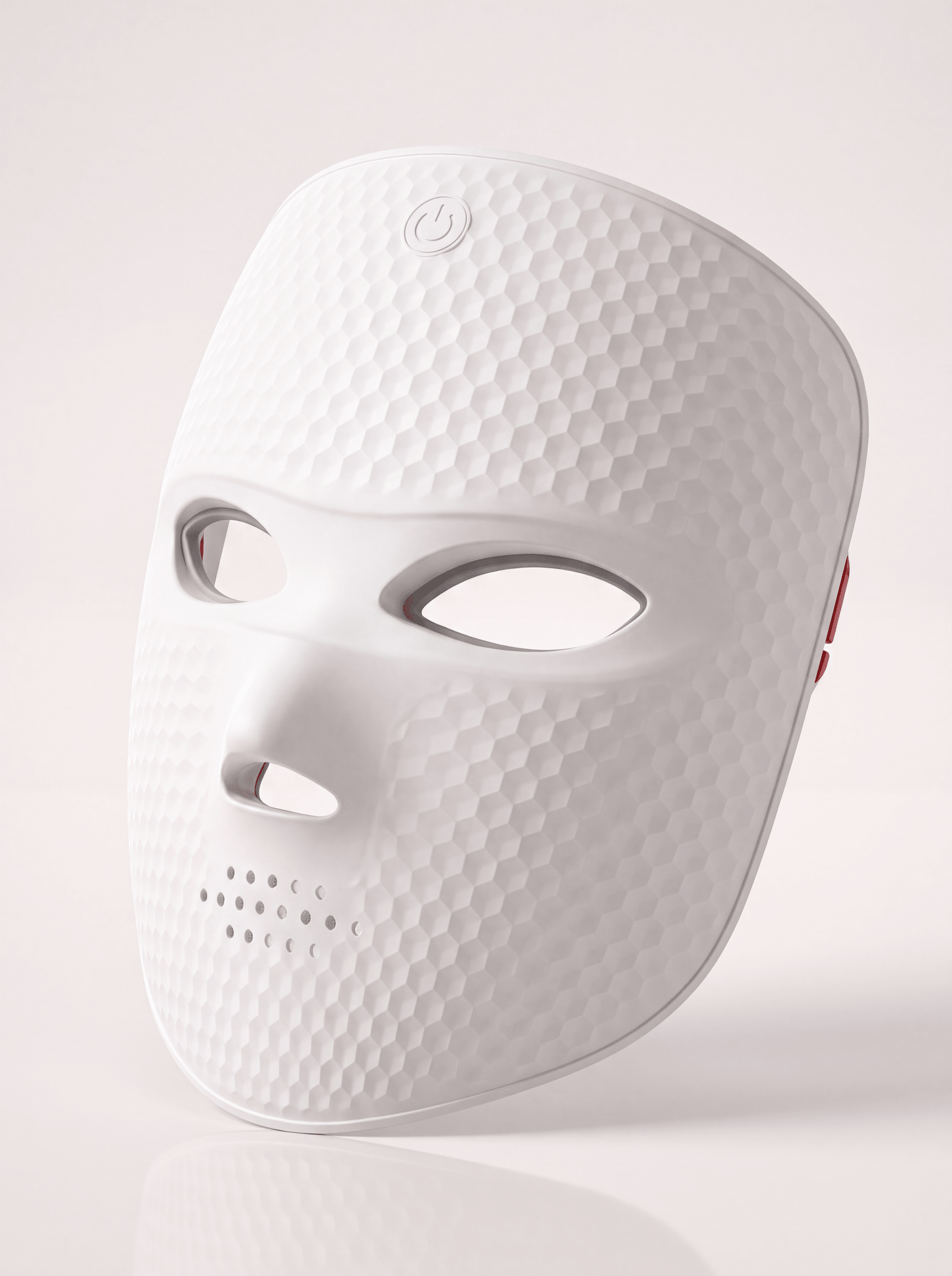 LumaGlow LED face mask textured silicone variant studio hero shot