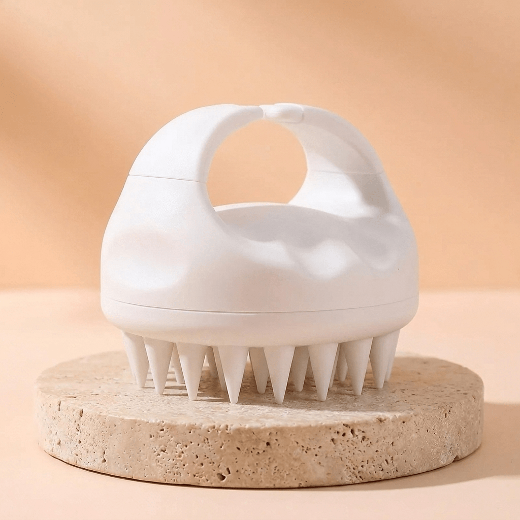 Auraclarify Scalp Revival Massager in white