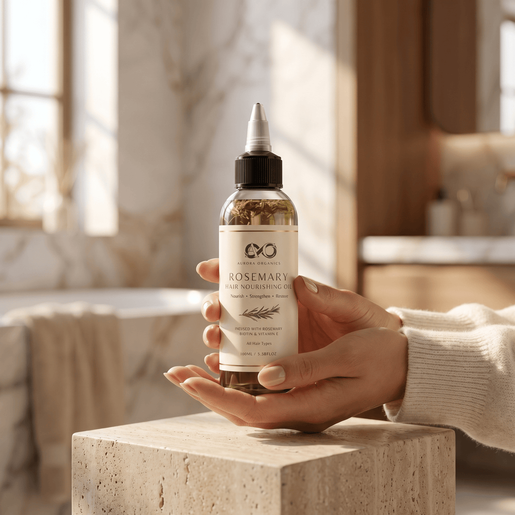 Rosemary Hair Oil — Nourishing Scalp Treatment